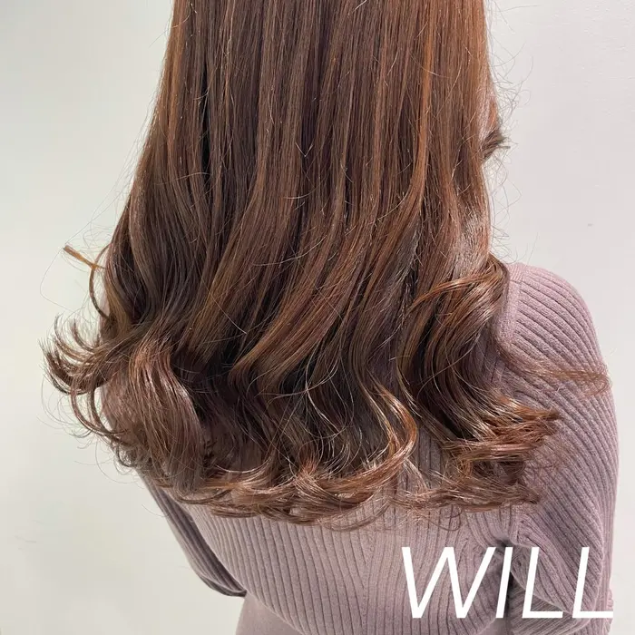 ノーブリーチ ブリーチなしミルクティーベージュ シフォンベージュ ブラウン系カラー ベージュ系カラ Will所属 髪質改善 艶カラー Nanakoの ヘアカタログ ミニモ