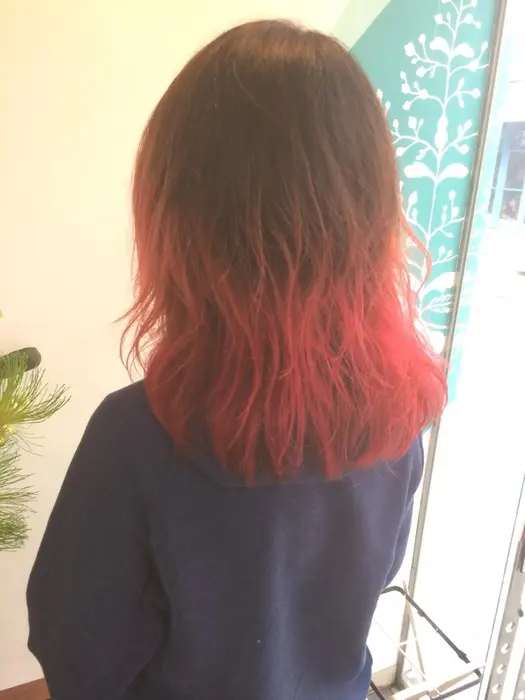 グラデーションカラーレット ミディアムヘア グラデーションカラー 5000 Micca所属 市橋 享 のヘアカタログ ミニモ