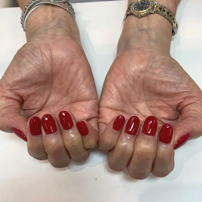 ワンカラーorラメグラ オフあり 2 500 ネイルランド木場店所属 宮﨑 なるみのネイルデザイン ミニモ