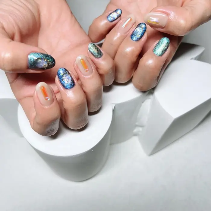 清澄白河ネイルサロン プライベートネイルサロン ミスティカルジェム 清澄白河 徒 清澄白河 Mystical Gem所属 ミスティカルジェム 清澄白河のネイルデザイン ミニモ