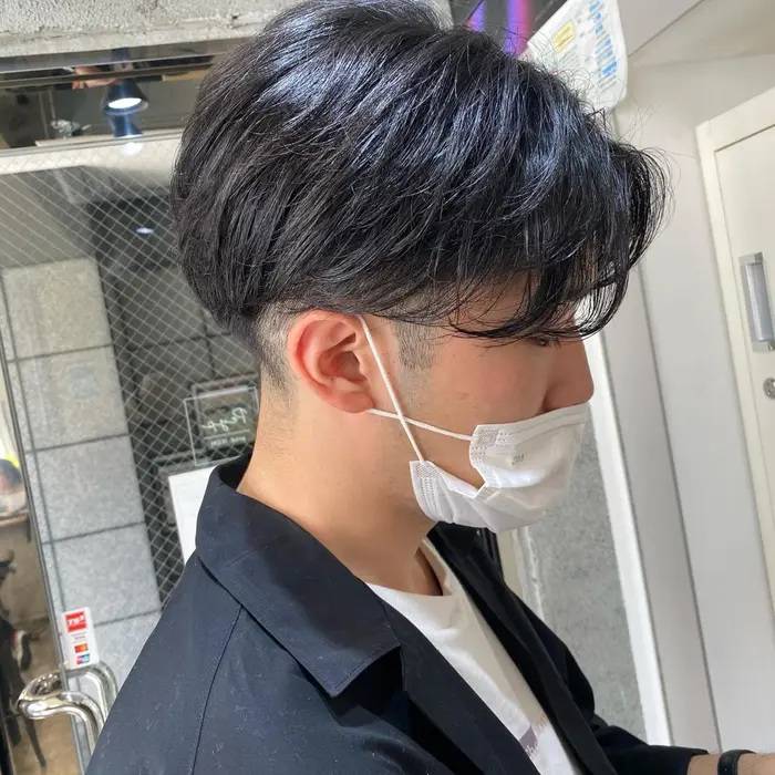 韓流ヘア カルマスタイル 韓国マッシュ メンズカット Hazel所属 Kaz 博多 韓国ヘアのヘアカタログ ミニモ