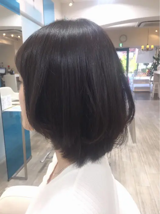 ブルーアッシュブラウン しっかり赤みを消して 職場でも浮かないように 室内だと落ち着 Tocca Hair Treatment 赤羽店所属 森田 望のヘアカタログ ミニモ