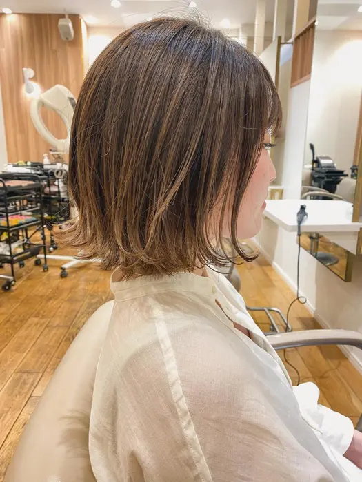 結べるボブ Beautrium Ginza所属 阿部 智也のヘアカタログ ミニモ