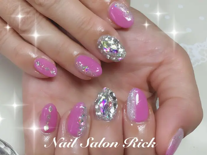 ネイル ネイルデザイン 埼玉ネイルスクール 大人ネイル 埼玉ネイルサロン 草加ネイルサロン 越 ネイルサロン リック所属 ネイルサロン リックのネイル デザイン ミニモ