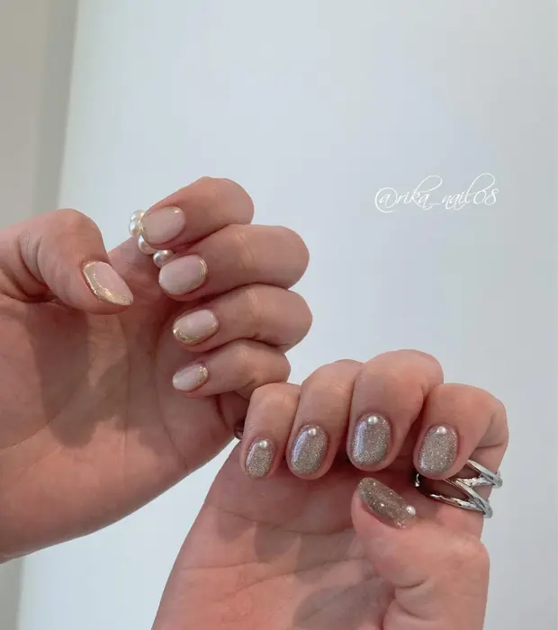 ちぐはぐネイル Go Today Shaire Salon キラリト銀座店所属 Gtss Rikaのネイル デザイン ミニモ