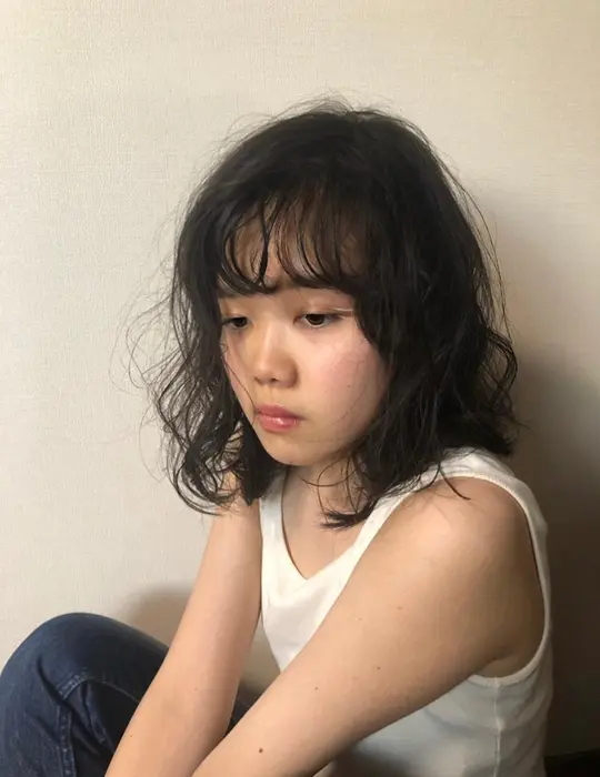 黒髪でも可愛いスタイル Clique Noise Hair所属 都間 すみれのヘアカタログ ミニモ