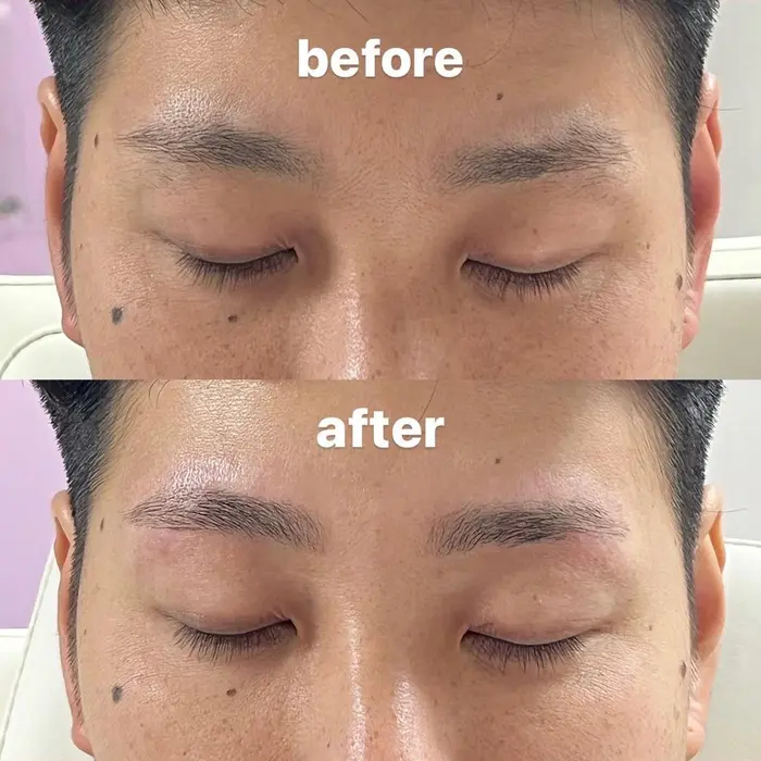 眉毛スタイリング Wax 美眉グラミネーション 形 ストレート 眉毛スタイリング Como メンズ専門眉毛サロン所属 メンズ専門眉毛 平野 のアイブロウ 眉毛カタログ ミニモ