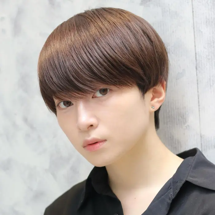 ノーセットでもかっこよく決まるナチュラルマッシュ！