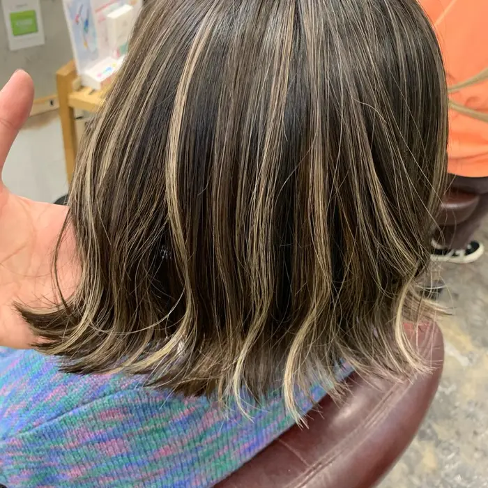 コントラストハイライト Fudge ファッジ 所属 岡田 和樹のヘアカタログ ミニモ