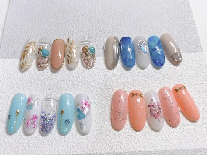 デザインフリーコース 色変え自由 持ち込画像みok ネイル アイラッシュ Anela Nail アネラネイル 所属 Anela Nail Jrﾈｲﾘｽﾄのネイルデザイン ミニモ