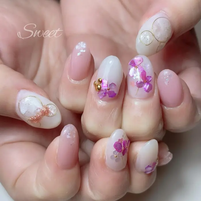 西葛西ネイルサロンsweet所属 仲野 陽子のネイルデザイン ミニモ