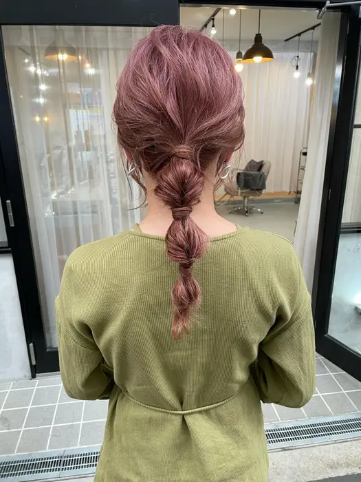 ニュアンスヘアアレンジ得意です Themaison所属 前田 陽南子のヘアカタログ ミニモ