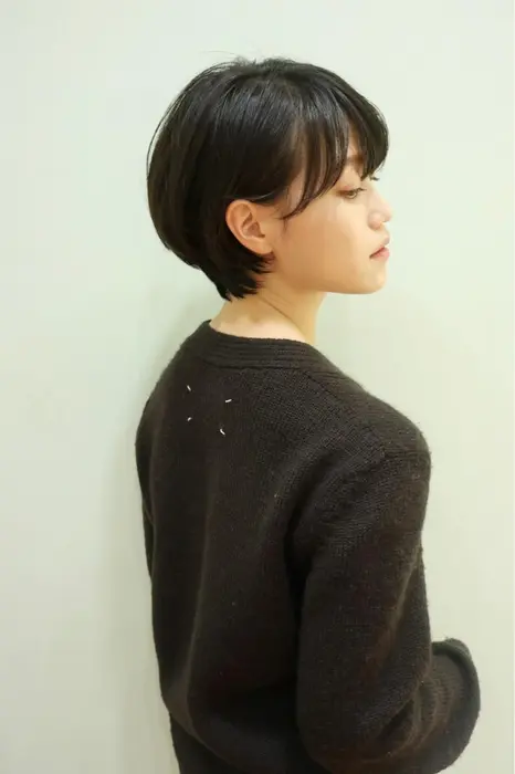 ショートのニュアンスパーマ Beautrium265所属 野口 燎平のヘアカタログ ミニモ