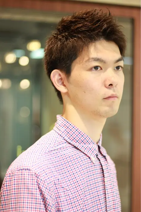 男気あるソフト2ブロでトップはアンニュイな立たせ方 流行りに流されない個性 清潔感バッチリなモテ Grand Re I グランドレイ 杉並下井草所属 岡田 心也のヘアカタログ ミニモ