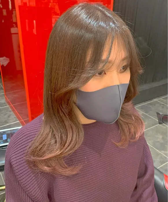 顔まわりレイヤーはお任せください Nyny近鉄草津店所属 原田 葵のヘアカタログ ミニモ