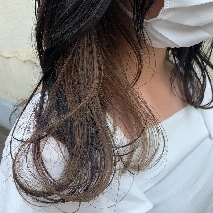 いんなーべーじゅ Atelier Bebe アトリエ べべ 所属 スダユーヤ インナーカラーのヘアカタログ ミニモ