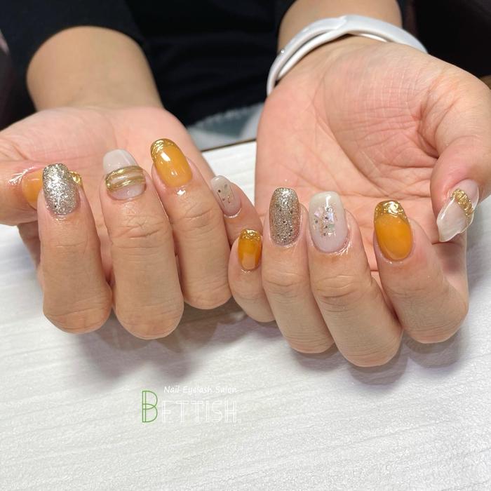 持ちこみネイル Nail Eyelash Salon Bettish 元住吉 武蔵小杉店所属 Bettish Kurumiのネイル デザイン ミニモ