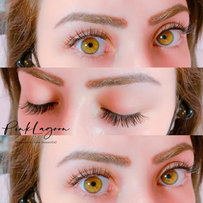 フラットラッシュ140本 Pinklagoon所属 横浜店 Sugimotoのマツエクデザイン ミニモ