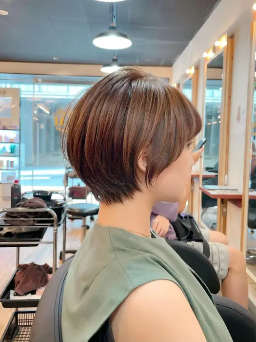 ショート ショートヘア ショートボブ ハンサムショート 10代 代 30代 40 Eight Plat所属 美髪カラー 井藤大輔の ヘアカタログ ミニモ
