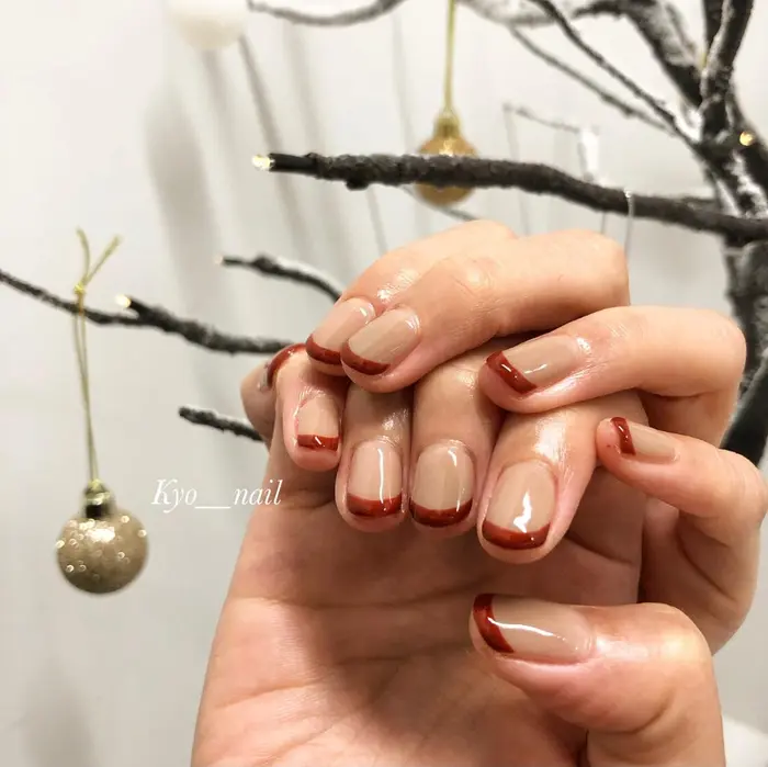 ニュアンスネイル ネイル ネイルデザイン ジェルネイル トレンドネイル ネイルデザイ Nail Salon Mieuo ネイルサロンミューオ所属 Kyoko Nailのネイルデザイン ミニモ