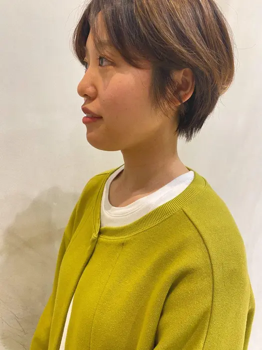 ボリュームダウンですっきりショートヘア Clearofhair本山店所属 高谷 舞子のヘアカタログ ミニモ