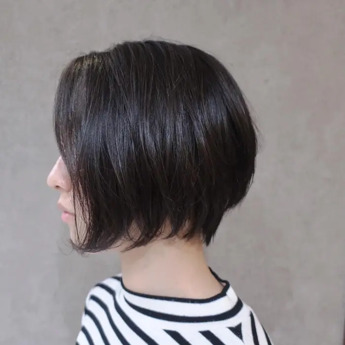 前下がりのショートボブ Artis Hair Design所属 藤岡 優子のヘアカタログ ミニモ