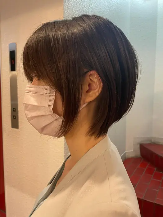 ヘアスタイル ヨシンモリ ショートヘア ボブ ミディアムヘア ロング ヘアアレンジ Since所属 韓国ヘア 縮毛矯正 Since梅田 田代のヘアカタログ ミニモ