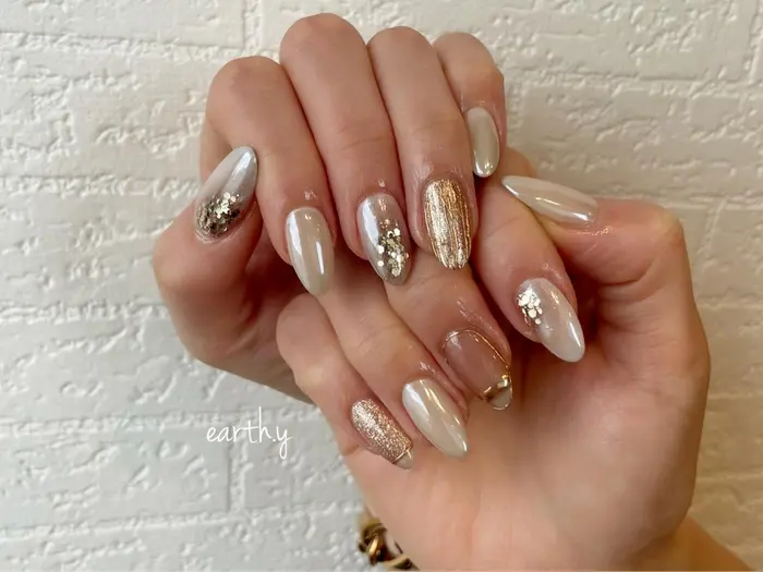 Hair Make Earth 米沢店所属 手塚 彩香のネイルデザイン ミニモ