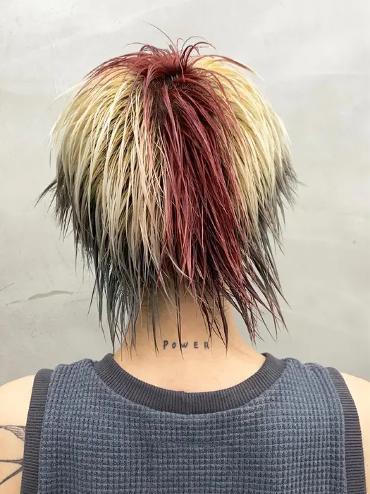 オータムデザインカラー ヘアスタイル ヨシンモリ ショートヘア ボブ ミディアムヘア Ao所属 メンズヘア Akiのヘア カタログ ミニモ