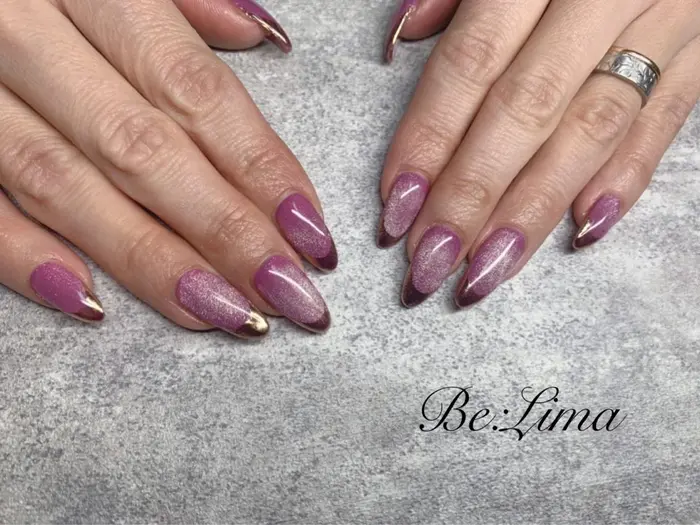 ジェルネイル ネイルデザイン ネイルアート ネイル 滋賀ネイル 滋賀県ネイルサロン 滋賀県ネイ Be Lima所属 Nail Salon Be Limaのネイルデザイン ミニモ