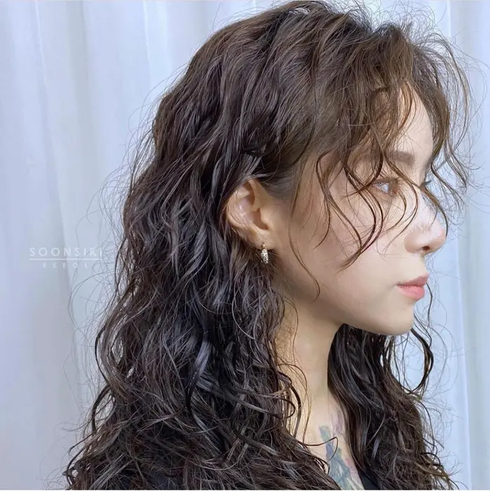 カウンセリング用 히피펌 ヒッピーパーマ Marbles Tokyo Neolive所属 韓国ヘア Watanabeのヘアカタログ ミニモ