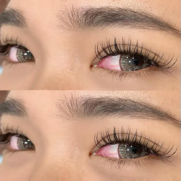 フラットラッシュ160本 Dカール 11 12 13 Neolive Ginza ネイル アイラッシュ 所属 Ohshima Maoのマツエクデザイン ミニモ