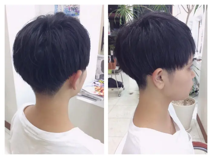 ハンサムショート かりあげ マッシュ トリートメント ファイバークリニクス Hair Verde ヘアーヴェルデ 所属 いけだ ゆうのヘアカタログ ミニモ