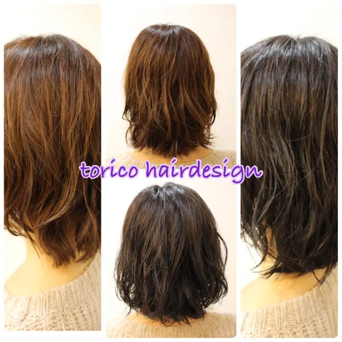 サファイアグレージュ 蛍光灯と自然光で 見え方の違いが楽しめちゃう 暗すぎないダークトーンで Torico Hairdesign トリコ ヘアデザイン 所属 Torico Hairdesignのヘアカタログ ミニモ