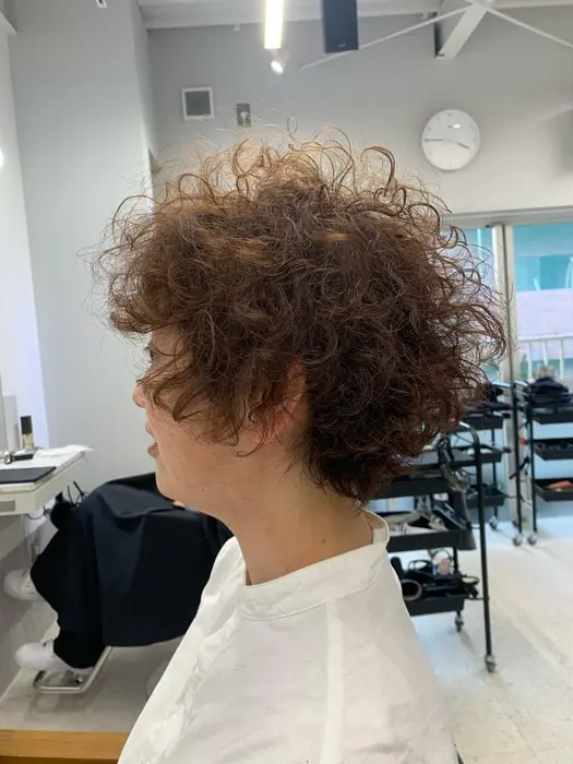 Instagram Ngsmngsmngsm ふわふわくるくるパーマ Niko Fukuoka Hairmake所属 ショート ボブ特化 店長 長島智彦のヘアカタログ ミニモ