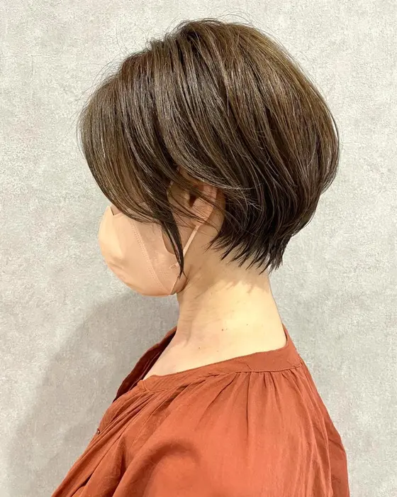 前髪長めショート Focus 流山おおたかの森店所属 ショート特化 小田川剛のヘアカタログ ミニモ
