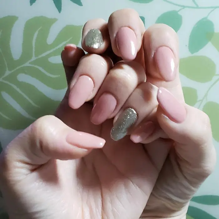 シンプル Lnail綱島店所属 阿部 ひとみのネイルデザイン ミニモ