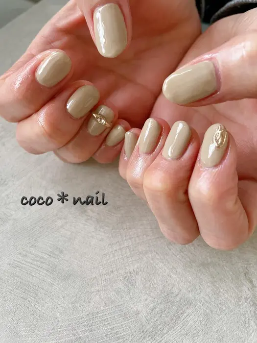 ネイルサロン ネイル 自宅サロン プライベートサロン ニュアンスネイル 京都 京都久世 Coco Nail所属 Coco Nailのネイル デザイン ミニモ