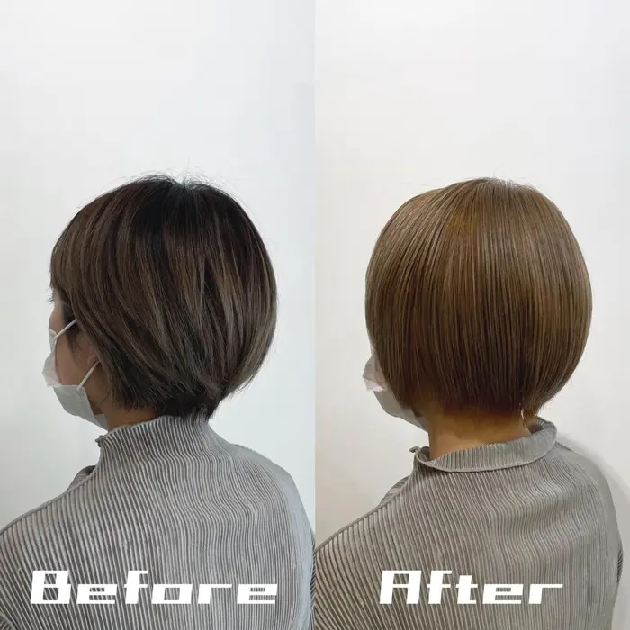 色ムラを直してベージュに あなたに似合うパーソナルカラーを提案できるサロン 弊社は パー Hair Salon P A P E R所属 Yuma 髪質改善美容師 のヘアカタログ ミニモ