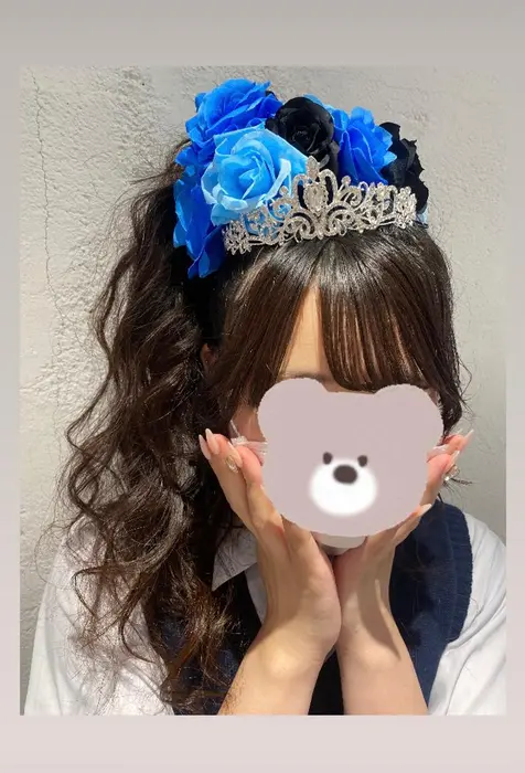 横浜駅近体育祭盛り髪ヘアセット Kenje横浜所属 ボブ艶カラー ゆきのヘアカタログ ミニモ