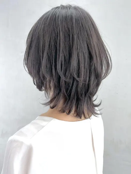 ショートウルフ Ba3401 Itbyalbum川崎店所属 Itbyalbum 川崎店のヘアカタログ ミニモ