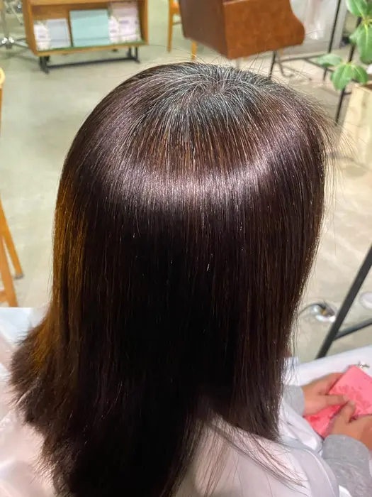 40代前半女性の縮毛矯正 Ludi Hair Brand所属 前田 光毅のヘアカタログ ミニモ