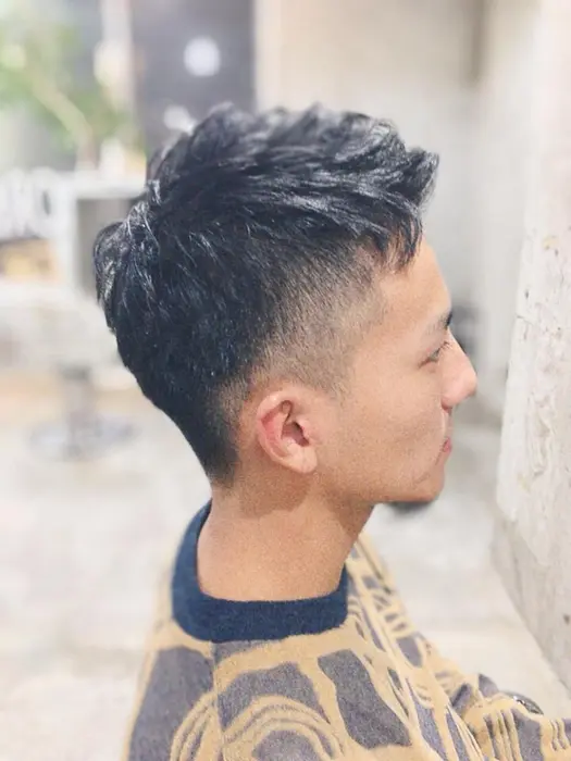 メンズスタイル 刈り上げソフモヒスタイル Oreo 所属 田口 貴也のヘアカタログ ミニモ