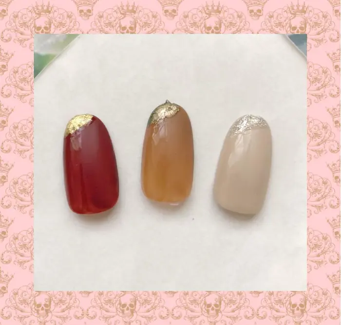 チビ爪さんも似合う 血色カラーネイル 3色ご用意お肌の色を明るく綺麗に魅せますツヤツヤorマ エスペロンス所属 エスペロンス痩身小顔 Sachiのエステ リラクカタログ ミニモ