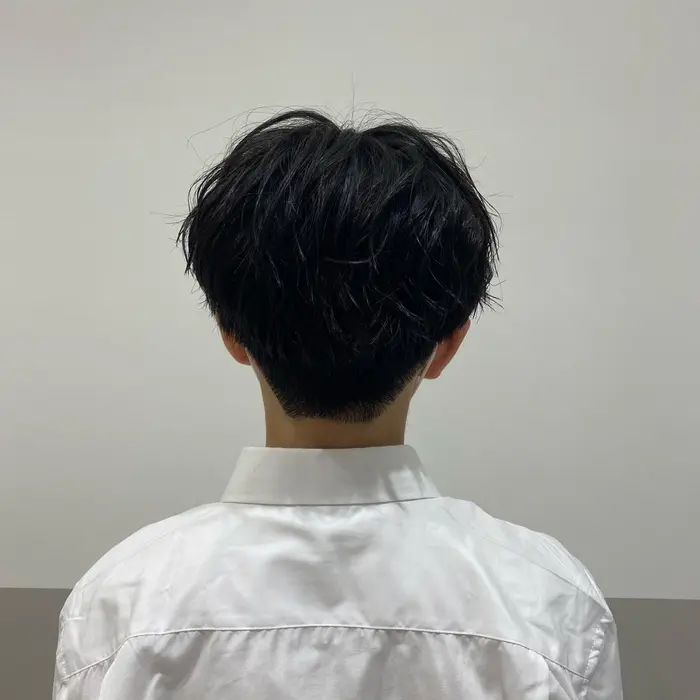 スパイラルパーマ風前下りセンターパート Ash南町田グランベリーパーク店所属 篠崎 迅人のヘアカタログ ミニモ