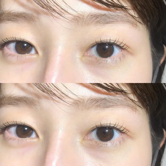パリジェンヌラッシュリフト 通常6600円 初回5500円 パリジェンヌラッシュリフト 池袋まつ Mer Nail Eyelash パラジェル取り扱い店所属 Mer Kanaのマツエクデザイン ミニモ