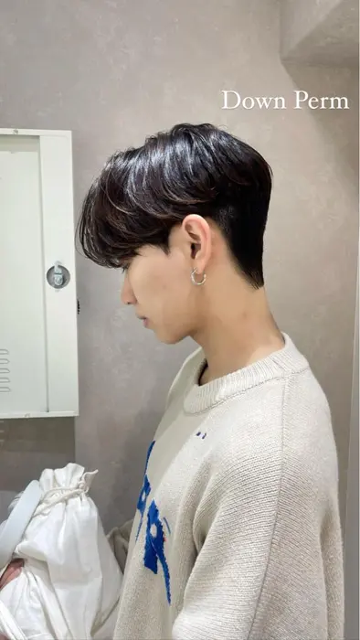 韓国ヘア カルマパーマ ダウンパーマ 博多美容室 福岡美容室 Hazel所属 博多 韓国ヘア Kazのヘアカタログ ミニモ