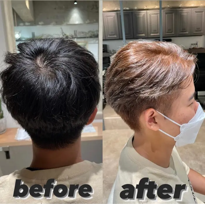 カラー カット メンズカット 吉祥寺 Zest Kalon所属 艶 髪質改善 オオツキツカサのヘアカタログ ミニモ