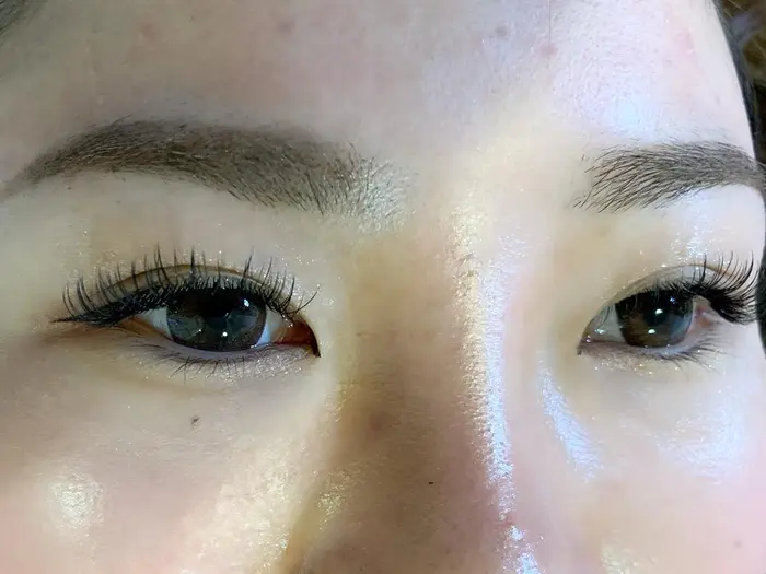 フラットラッシュで負担軽減 Private Salon Rayel所属 Rayel 梅田店のマツエクデザイン ミニモ