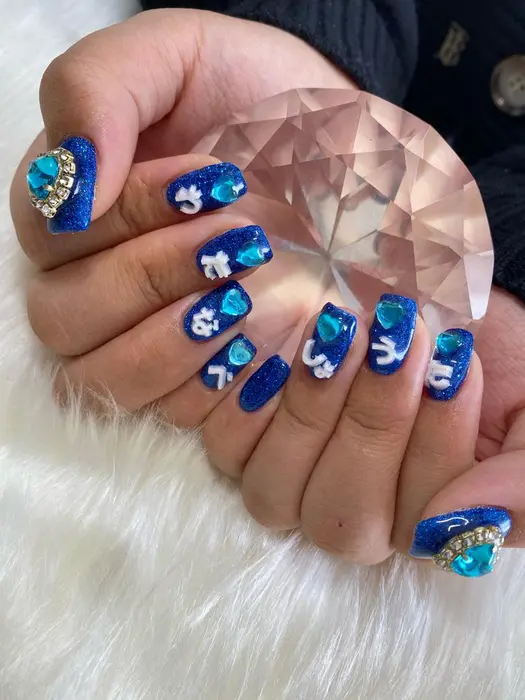 渋谷ネイル 渋谷ネイルサロン ネイル キャラクターネイル 3dネイル スカルプネイル Pomynail 渋谷店所属 Pomynail渋谷 Nakoのネイルデザイン ミニモ